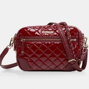 MZ Wallace | Bags | Mz Wallace Mini Crosby Laquer Crossbody Camera